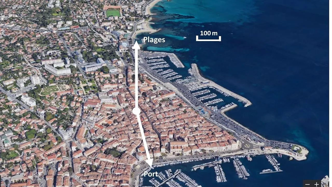 La Ciotat Authentique - T3 A 2 Pas Du Port Et Des Plages - Parking Souterrain Offert Apartment La Ciotat